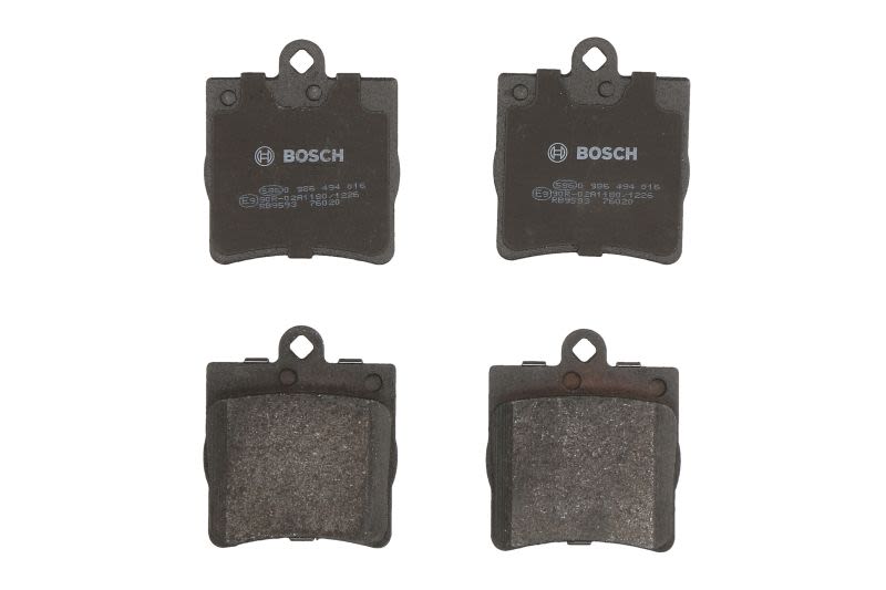 Klocki hamulcowe - komplet do Mercedesa, 0 986 494 016, BOSCH w ofercie sklepu e-autoparts.pl 