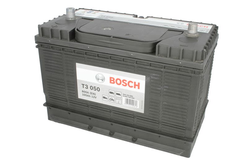 Akumulator, T3 105Ah 800A do Land Rovera, 0 092 T30 500, BOSCH w ofercie sklepu e-autoparts.pl 