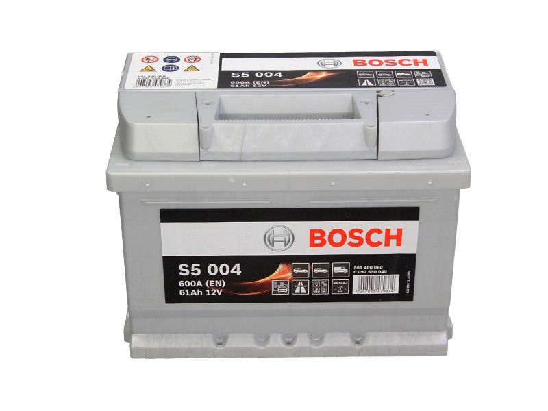 Akumulator, S5 61Ah 600A (L-) do BMW, 0 092 S50 040, BOSCH w ofercie sklepu e-autoparts.pl 
