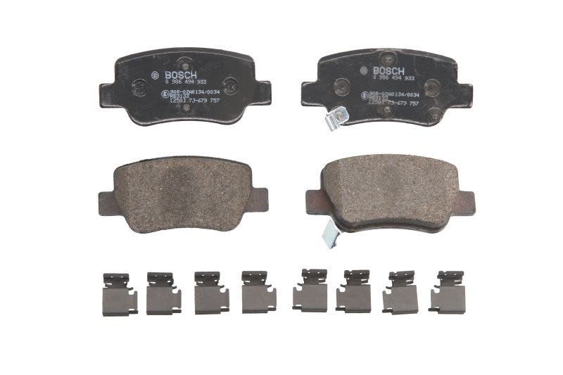 Klocki hamulcowe - komplet do Toyoty, 0 986 494 933, BOSCH w ofercie sklepu e-autoparts.pl 