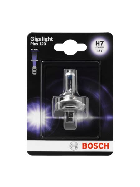 Żarówka, Plus 120 Gigalight BL do Opla, 1 987 301 110, BOSCH w ofercie sklepu e-autoparts.pl 