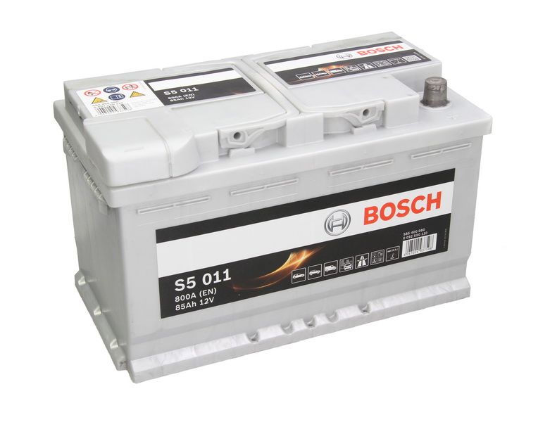 Akumulator, S5 85Ah 800A (L-) do Land Rovera, 0 092 S50 110, BOSCH w ofercie sklepu e-autoparts.pl 