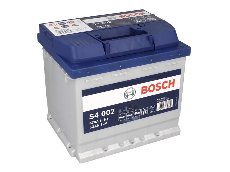 Akumulator, S4 52Ah 470A (L-) do Opla, 0 092 S40 020, BOSCH w ofercie sklepu e-autoparts.pl 