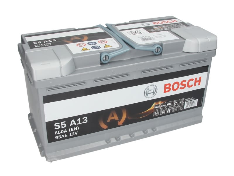 Akumulator, S5A 95Ah 850A (L-) do BMW, 0 092 S5A 130, BOSCH w ofercie sklepu e-autoparts.pl 