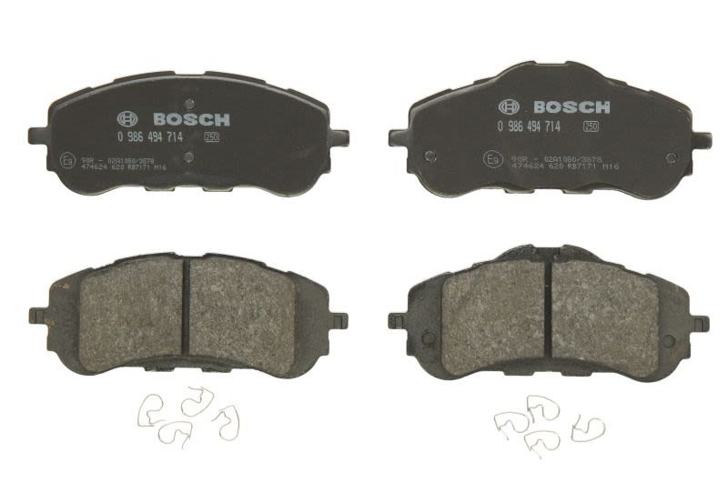 Klocki hamulcowe - komplet do Peugeota, 0 986 494 714, BOSCH w ofercie sklepu e-autoparts.pl 