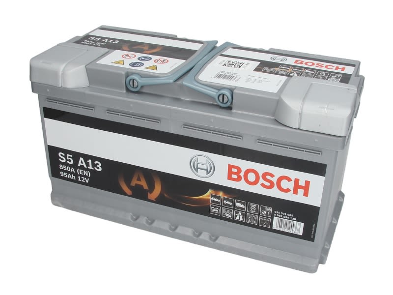 Akumulator, S5A 95Ah 850A (L-) do BMW, 0 092 S5A 130, BOSCH w ofercie sklepu e-autoparts.pl 