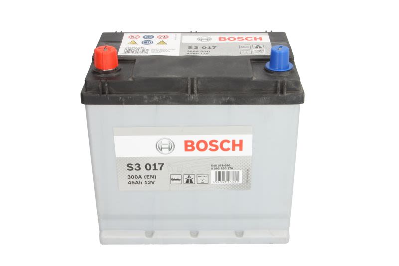 Akumulator, S3 45Ah 300A (L+) do Toyoty, 0 092 S30 170, BOSCH w ofercie sklepu e-autoparts.pl 