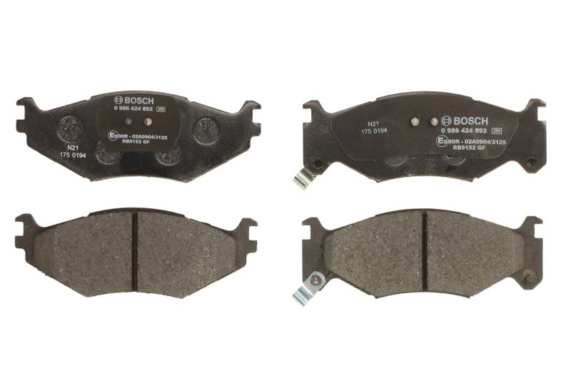 Klocki hamulcowe - komplet do Chryslera, 0 986 424 892, BOSCH w ofercie sklepu e-autoparts.pl 