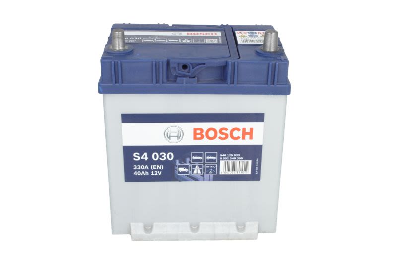 Akumulator, S4 40Ah 330A (L-) do Hondy, 0 092 S40 300, BOSCH w ofercie sklepu e-autoparts.pl 