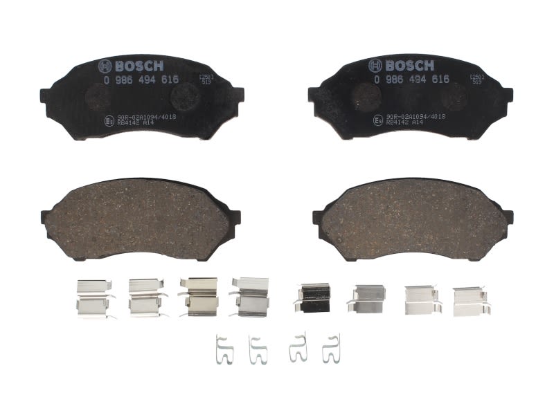 Klocki hamulcowe - komplet do Mazdy, 0 986 494 616, BOSCH w ofercie sklepu e-autoparts.pl 