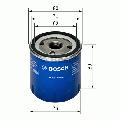 Filtr oleju do Peugeota, 0 451 103 261, BOSCH w ofercie sklepu e-autoparts.pl 