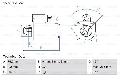 Rozrusznik do Fiata, 0 986 025 670, BOSCH w ofercie sklepu e-autoparts.pl 