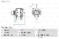 Alternator do Peugeota, 0 986 042 071, BOSCH w ofercie sklepu e-autoparts.pl 