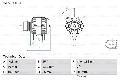 Alternator do Mercedesa, 0 986 046 060, BOSCH w ofercie sklepu e-autoparts.pl 