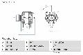 Alternator do Citroena, 0 986 046 511, BOSCH w ofercie sklepu e-autoparts.pl 