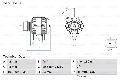 Alternator do Peugeota, 0 986 083 800, BOSCH w ofercie sklepu e-autoparts.pl 