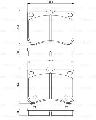 Klocki hamulcowe - komplet do Mazdy, 0 986 460 974, BOSCH w ofercie sklepu e-autoparts.pl 