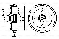 Bęben hamulcowy do Audi, 0 986 477 111, BOSCH w ofercie sklepu e-autoparts.pl 