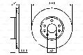 Tarcza hamulcowa do Citroena, 0 986 478 218, BOSCH w ofercie sklepu e-autoparts.pl 