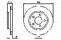 Tarcza hamulcowa do Audi, 0 986 478 316, BOSCH w ofercie sklepu e-autoparts.pl 