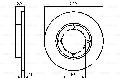 Tarcza hamulcowa do Suzuki, 0 986 478 376, BOSCH w ofercie sklepu e-autoparts.pl 