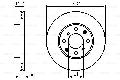 Tarcza hamulcowa do Hondy, 0 986 478 503, BOSCH w ofercie sklepu e-autoparts.pl 