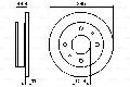 Tarcza hamulcowa do Hyundia, 0 986 478 727, BOSCH w ofercie sklepu e-autoparts.pl 