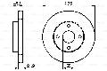 Tarcza hamulcowa do Mazdy, 0 986 478 787, BOSCH w ofercie sklepu e-autoparts.pl 