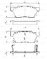 Klocki hamulcowe - komplet do Hondy, 0 986 490 440, BOSCH w ofercie sklepu e-autoparts.pl 