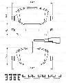 Klocki hamulcowe - komplet do Alfy, 0 986 494 717, BOSCH w ofercie sklepu e-autoparts.pl 