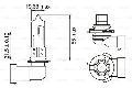 Żarówka, Pure Light BL do Mitsubishi, 1 987 301 062, BOSCH w ofercie sklepu e-autoparts.pl 