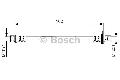 Przewód hamulcowy elastyczny wyprzedaż, 1 987 481 638, BOSCH w ofercie sklepu e-autoparts.pl 