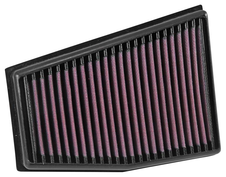 Sportowy filtr powietrza - Płaski (dł.: 213mm, szer.: 162mm, wys.:38mm)  do Audi, 33-3032, K&N w ofercie sklepu e-autoparts.pl 
