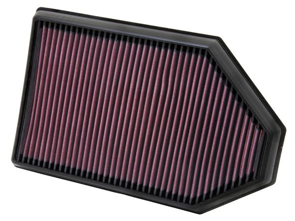 Sportowy filtr powietrza - Płaski (dł.: 367mm, szer.: 232mm, wys.:44mm)  do Lanci, 33-2460, K&N w ofercie sklepu e-autoparts.pl 