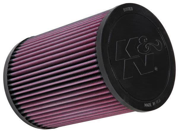 Sportowy filtr powietrza - Okrągły (dł.: 148mm, szer.: 87mm, wys.:206mm)  do Alfy, E-2986, K&N w ofercie sklepu e-autoparts.pl 