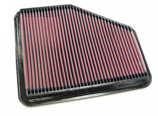 Sportowy filtr powietrza - Płaski (dł.: 279mm, szer.: 232mm, wys.:27mm)  do Lexusa, 33-2220, K&N w ofercie sklepu e-autoparts.pl 
