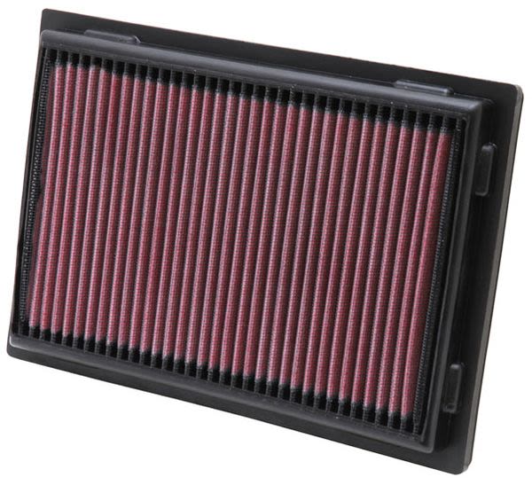 Sportowy filtr powietrza - Płaski (dł.: 267mm, szer.: 183mm, wys.:29mm)  do Lexusa, 33-2381, K&N w ofercie sklepu e-autoparts.pl 