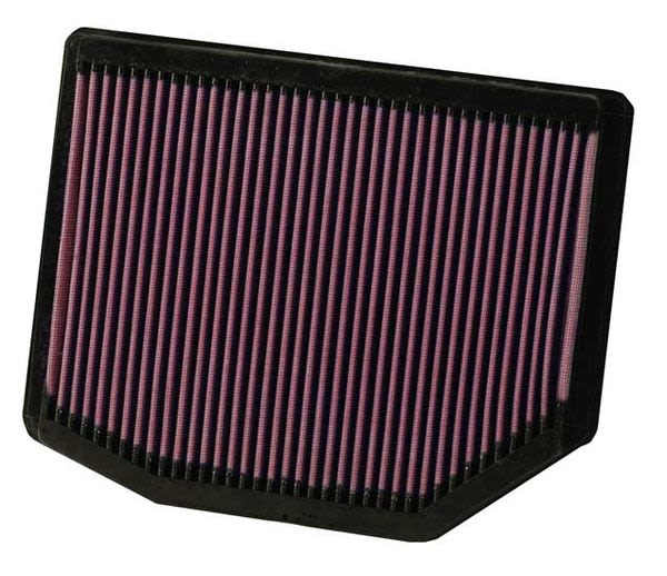 Sportowy filtr powietrza - Płaski (dł.: 286mm, szer.: 229mm, wys.:32mm)  do BMW, 33-2372, K&N w ofercie sklepu e-autoparts.pl 
