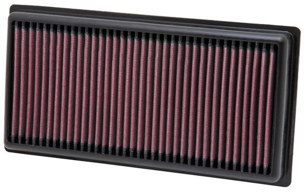 Sportowy filtr powietrza - Płaski (dł.: 271mm, szer.: 138mm, wys.:27mm)  do Fiata, 33-2981, K&N w ofercie sklepu e-autoparts.pl 