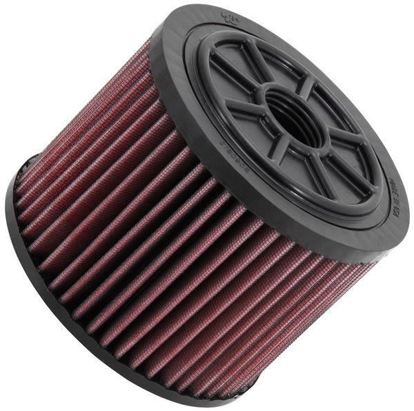 Sportowy filtr powietrza - Okrągły (dł.: 156mm, szer.: 79mm, wys.:122mm)  do Audi, E-2987, K&N w ofercie sklepu e-autoparts.pl 