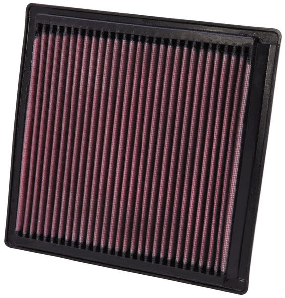 Sportowy filtr powietrza - Płaski (dł.: 227mm, szer.: 219mm, wys.:25mm)  do Chryslera, 33-2288, K&N w ofercie sklepu e-autoparts.pl 