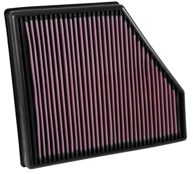 Filtr panelowy (wkładka) - Płaski (dł.: 302mm, szer.: 260mm, wys.:41mm)  do Chevroleta, 33-5047, K&N w ofercie sklepu e-autoparts.pl 