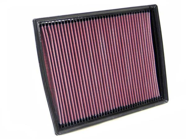 Sportowy filtr powietrza - Płaski (dł.: 291mm, szer.: 232mm, wys.:30mm)  do Opla, 33-2787, K&N w ofercie sklepu e-autoparts.pl 