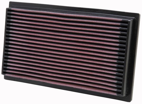 Sportowy filtr powietrza - Płaski (dł.: 254mm, szer.: 146mm, wys.:27mm)  do BMW, 33-2059, K&N w ofercie sklepu e-autoparts.pl 