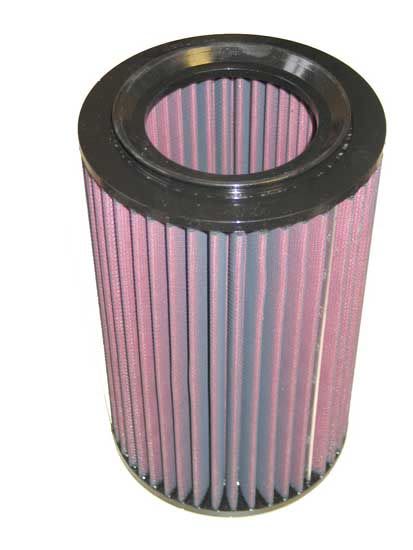 Sportowy filtr powietrza - Okrągły (dł.: 154mm, szer.: 88mm, wys.:302mm)  do Fiata, E-9283, K&N w ofercie sklepu e-autoparts.pl 