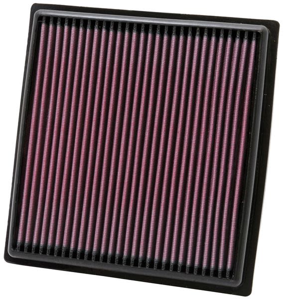 Sportowy filtr powietrza - Płaski (dł.: 230mm, szer.: 219mm, wys.:27mm) , 33-2455, K&N w ofercie sklepu e-autoparts.pl 