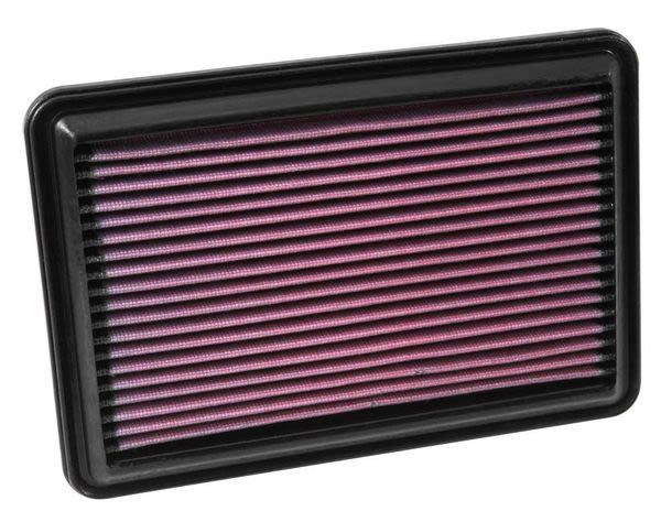 Sportowy filtr powietrza - Płaski (dł.: 254mm, szer.: 173mm, wys.:22mm)  do Nissana, 33-5016, K&N w ofercie sklepu e-autoparts.pl 