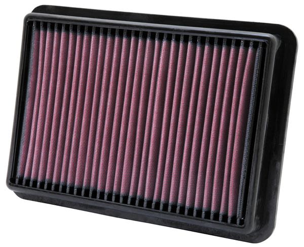 Sportowy filtr powietrza - Płaski (dł.: 267mm, szer.: 189mm, wys.:37mm)  do Nissana, 33-2980, K&N w ofercie sklepu e-autoparts.pl 
