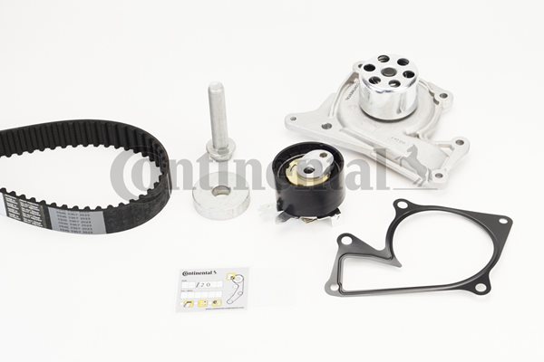 Zestaw paska rozrządu + pompa cieczy chłodzącej do Mercedesa, CT1244WP2, CONTITECH w ofercie sklepu e-autoparts.pl 