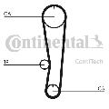 Zestaw paska rozrządu do Suzuki, CT568K1, CONTITECH w ofercie sklepu e-autoparts.pl 